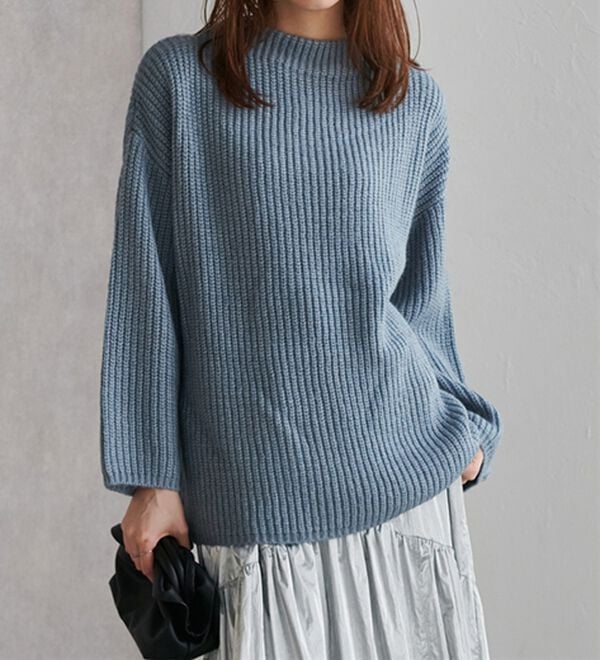 RANAN（ラナン）の「ふんわり！あぜ編ニットプルオーバー（ニット・セーター）」｜詳細画像