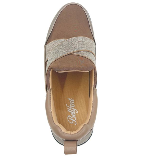 BELLUNA（ベルーナ）の「クロスゴムお洒落エアシューズ（スリッポン）」｜詳細画像