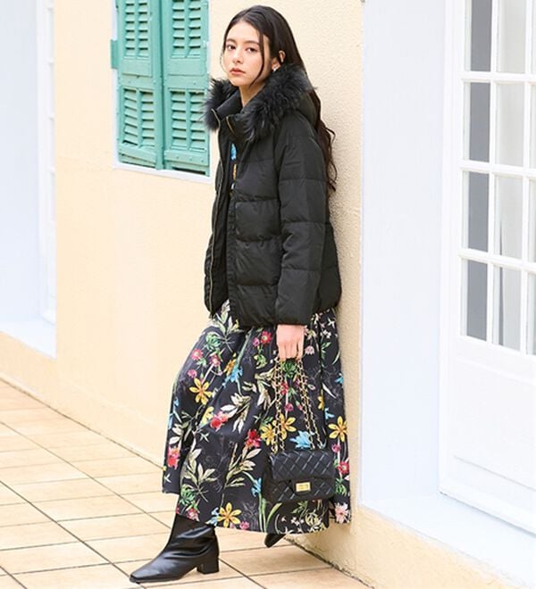 RANAN（ラナン）の「リアルファー付ダウンショートコート（ショートコート）」｜詳細画像