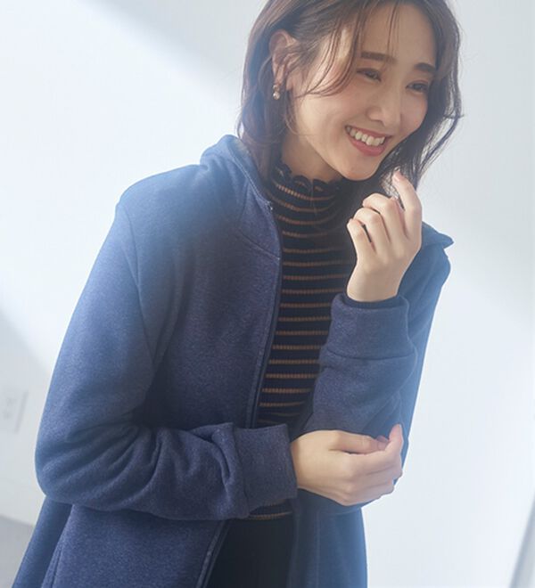 BELLUNA（ベルーナ）の「まるで着る毛布！静電防止付裏ファーブルゾン（その他カーディガン）」｜詳細画像