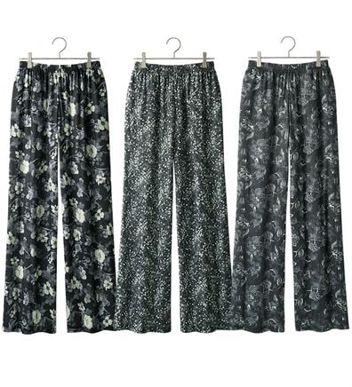 ルフラン（ルフラン）の「【３本組】【ＳＶ】さらりと華やかお買得パンツ（フルレングスパンツ）」