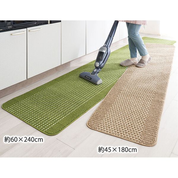 「日本製洗いやすいキッチンマット優踏生（キッチンマット）」｜詳細画像