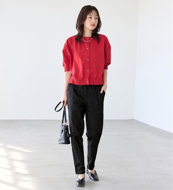 BELLUNA（ベルーナ）の「ゆるっとラクちん！万能パンツ（テーパードパンツ）」｜詳細画像