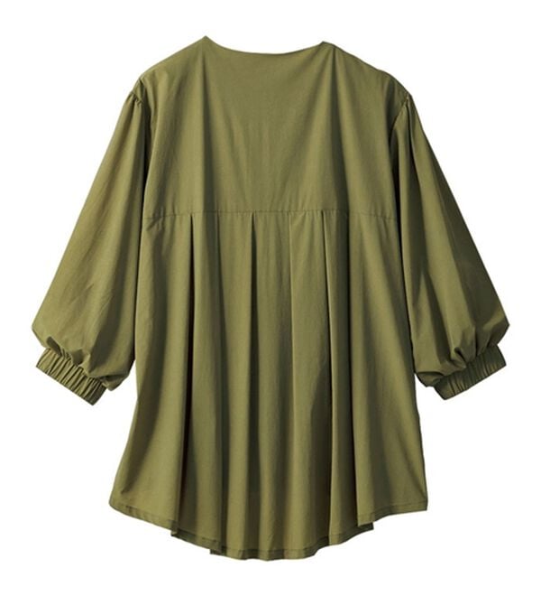 VINNO（ヴィノ）の「袖ボリュームデザインはっ水ブルゾン（ブルゾン）」｜詳細画像