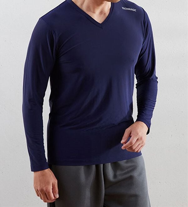 「【３枚組】テックマジック（Ｒ）魔法の冷感インナー３枚組スプレー付（メンズ肌着・インナーウェア）」｜詳細画像