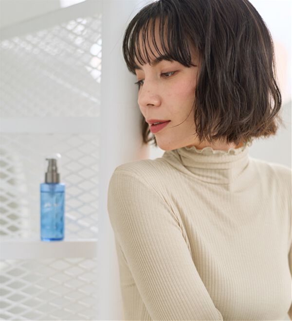 LAVIENNE（ラヴィエンヌ）の「敬老の日に！【肌にまとう化粧品】着て潤うシアー素材リブインナー＜ＭＡＴＯＬＩＡ＞（肌着・インナーウェア）」｜詳細画像