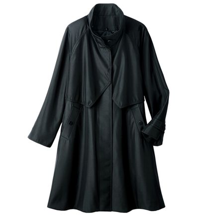 ルフラン（ルフラン）の「ライナー付シルクボンディングコート（ロングコート）」