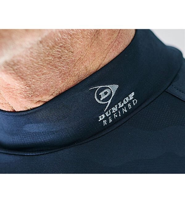 「【３色組】＜ダンロップ・リファインド＞接触冷感総柄ハイネック（メンズカットソー）」｜詳細画像