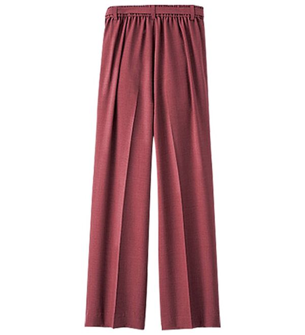 BELLUNA（ベルーナ）の「ヒンヤリ爽快！麻調ビンテージワイドパンツ（ワイドパンツ・ガウチョ）」｜詳細画像