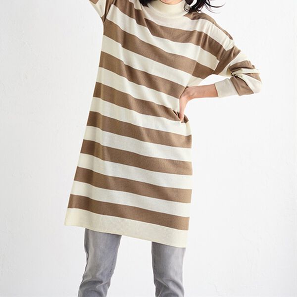 RANAN（ラナン）の「カシミヤタッチニットワンピース（ニットワンピース）」｜詳細画像