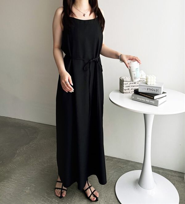 GeeRA（ジーラ）の「リネンライクロングキャミワンピース（その他ワンピース）」｜詳細画像