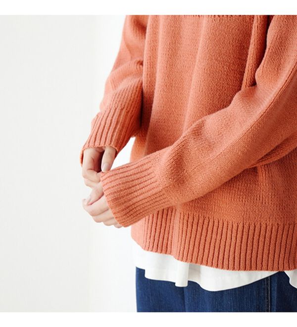 Viola e Viola（ヴィオラ エ ヴィオラ）の「【３つの機能付】求心編みニット（ニット・セーター）」｜詳細画像