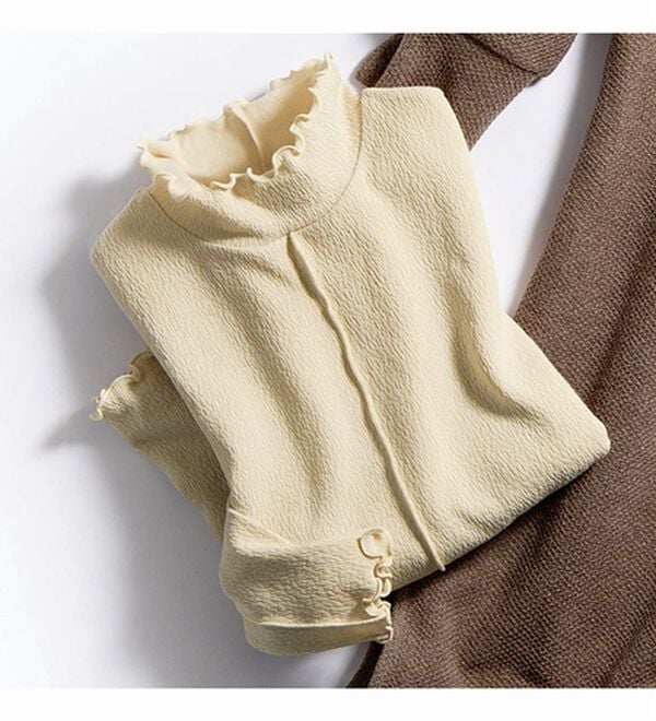 ルフラン（ルフラン）の「【３色組】メロウ使いプルオーバー（カットソー）」｜詳細画像