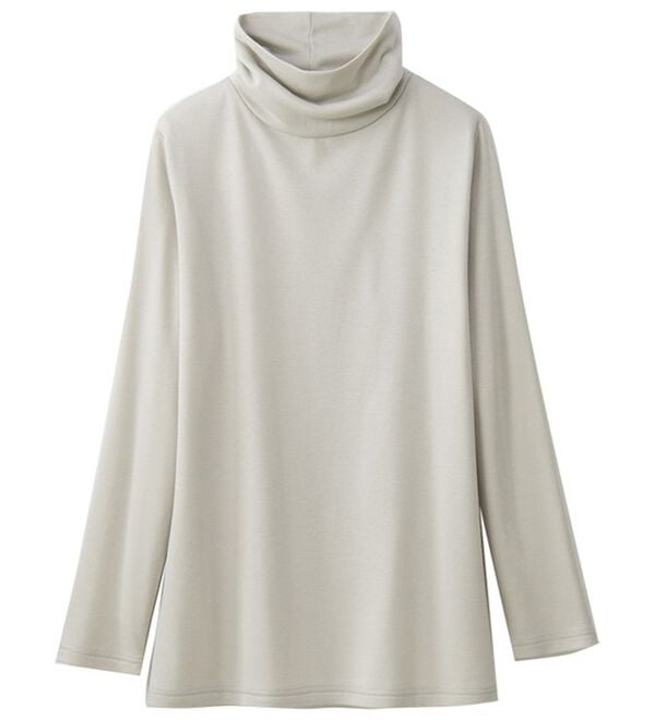 LAVIENNE（ラヴィエンヌ）の「毎日活躍！優秀タートルネック（パジャマ・ルームウェア）」｜詳細画像