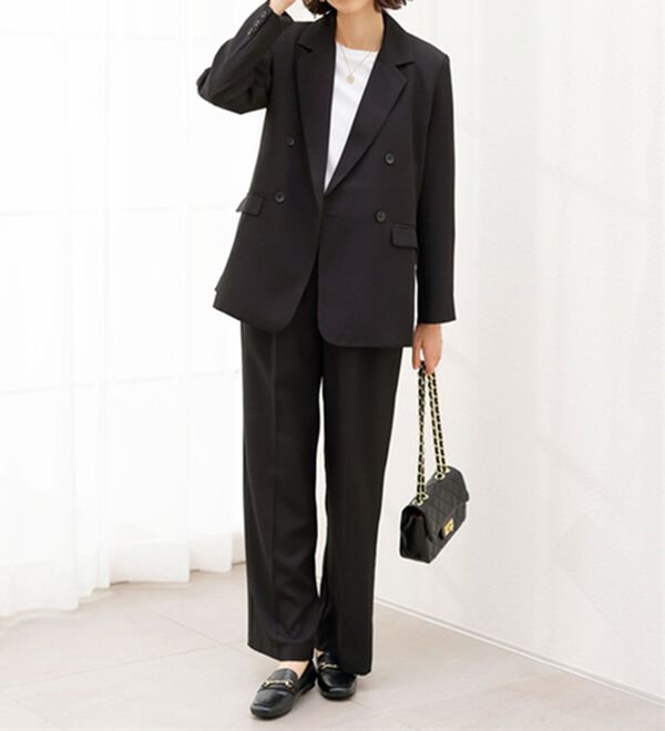 GeeRA（ジーラ）の「洗える！ストレッチカセットスーツ（その他ワンピース）」｜詳細画像