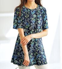 BELLUNA（ベルーナ）の「冷感フレアーシルエットチュニック（チュニック）」