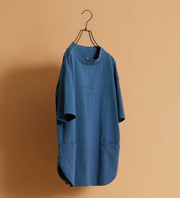 BELLUNA（ベルーナ）の「抗菌防臭綿１００％切替デザインプルオーバー（カットソー）」｜詳細画像