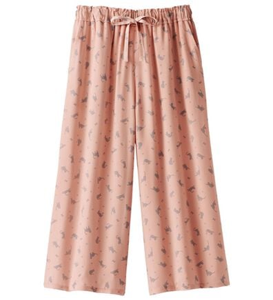 BELLUNA（ベルーナ）の「ひんやり！レーヨン素材楽ステテコ（ワイドパンツ・ガウチョ）」