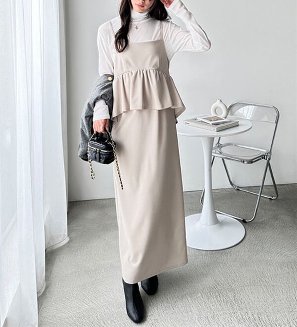 GeeRA（ジーラ）の「シアースラブハイネックトップス（カットソー）」｜詳細画像