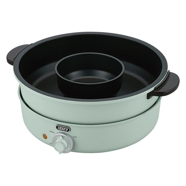 iellio（イエリオ）の「Ｔｏｆｆｙ　トフィー　電気グリル鍋（キッチン家電・調理家電）」｜詳細画像