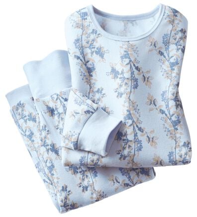 LAVIENNE（ラヴィエンヌ）の「肌にやさしい綿混のワッフルパジャマ（パジャマ・ルームウェア）」