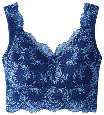 LAVIENNE（ラヴィエンヌ）の「着るだけ簡単！やせ見せフラットバストブラ（ブラジャー）」