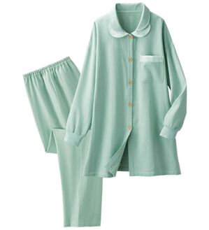 LAVIENNE（ラヴィエンヌ）の「あったか肌側綿１００％ガーゼパジャマ（パジャマ・ルームウェア）」｜詳細画像