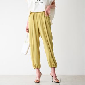 RANAN（ラナン）の「パラシュートデザインパンツ（フルレングスパンツ）」｜イエロー
