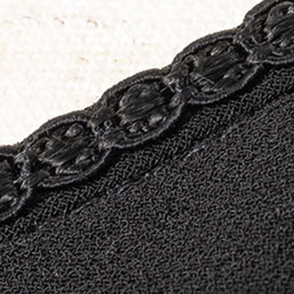 ルフラン（ルフラン）の「重ね着風レース使いワンピース（ブラックフォーマル（喪服・礼服））」｜詳細画像