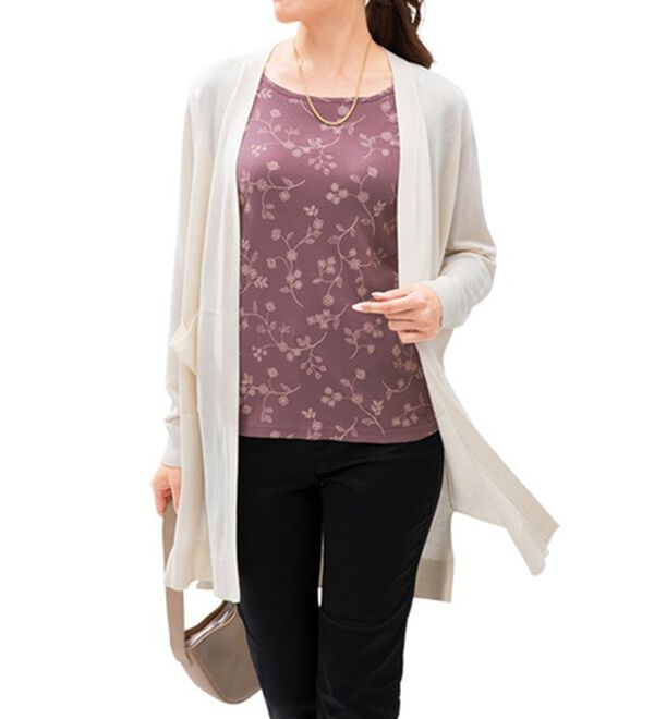 LAVIENNE（ラヴィエンヌ）の「【５色組】毎日お洒落♪綿１００％小花柄インナー（肌着・インナーウェア）」｜詳細画像