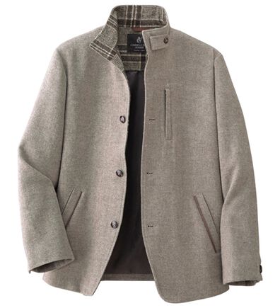 「＜コムルヴァン・オム＞ウール混イタリアンカラージャケット（メンズジャケット）」