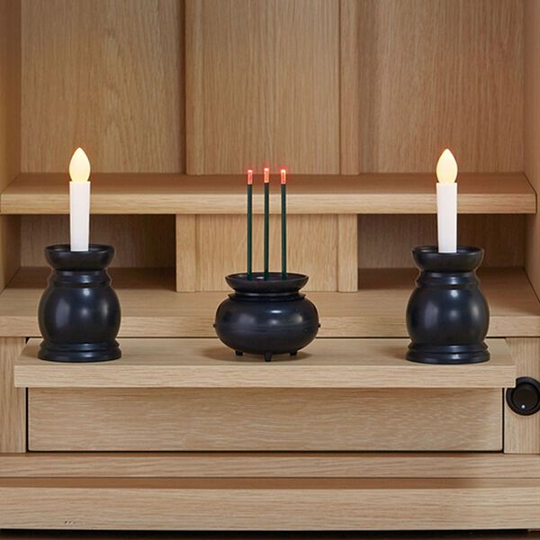 「火を使わないＬＥＤ線香・ローソク（自動消灯機能付）（仏壇・仏具）」｜詳細画像