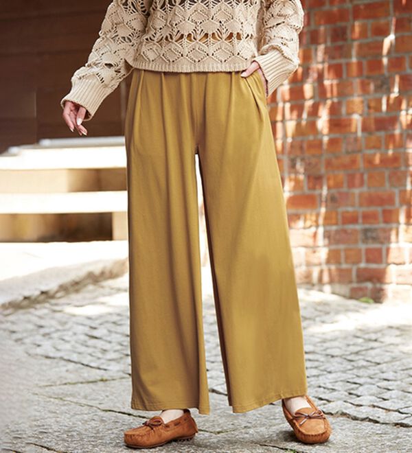 レギンス付あったかワイドパンツ - ベルーナ【公式】 