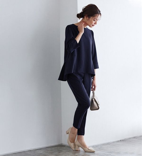 Pierrot（ピエロ）の「【選べる丈】バックフレアセットアップ（その他スーツ）」｜詳細画像