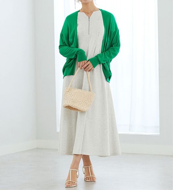 GeeRA（ジーラ）の「【冷房対策に】ひんやりUV対策！ドルマンカーディガン（ニットカーディガン）」｜詳細画像