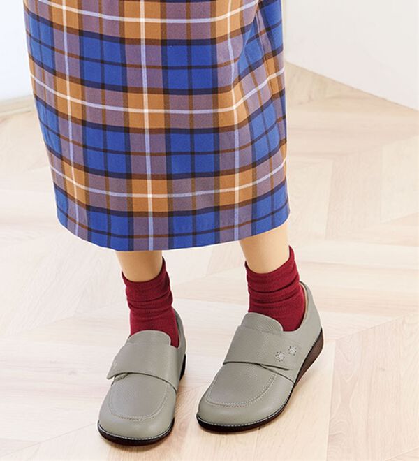 ルフラン（ルフラン）の「メディフィット５Ｅベルトデザインシューズ（フラットシューズ）」｜詳細画像