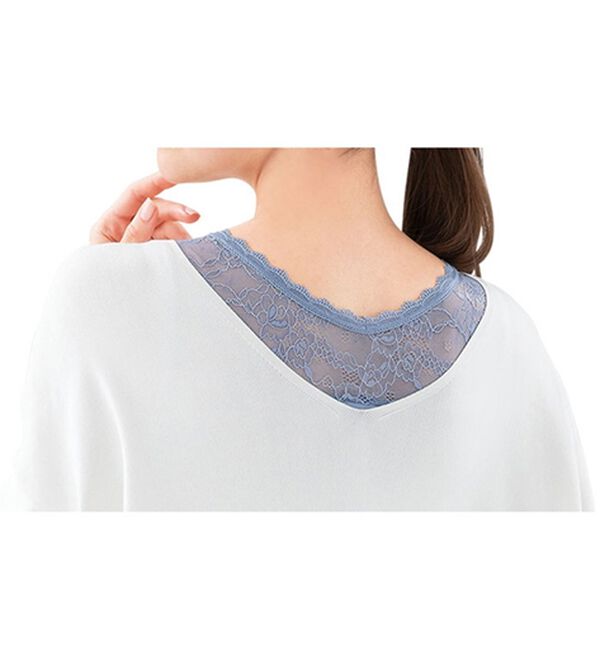 「【３色組】レースがお洒落な２ＷＡＹタンク（肌着・インナーウェア）」｜詳細画像