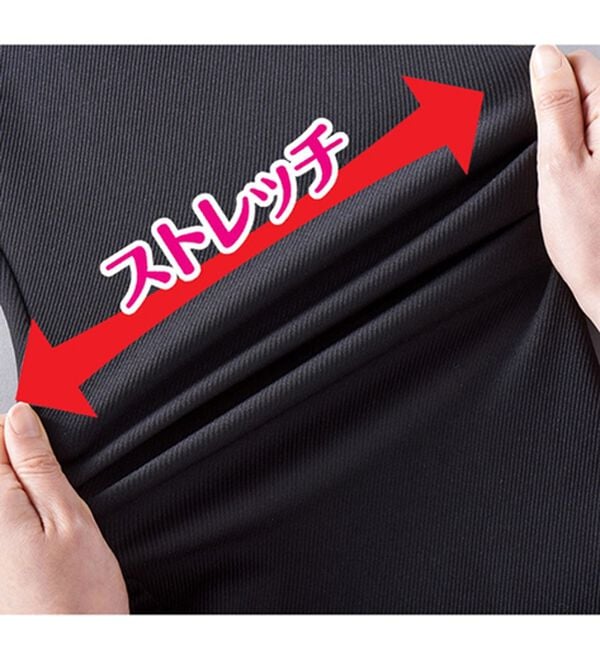 「【３点セット】ストレッチフォーマル３点セット（ブラックフォーマル（喪服・礼服））」｜詳細画像