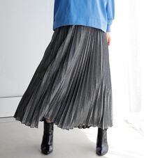 RANAN（ラナン）の「シャイニープリーツスカート（ロングスカート）」