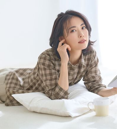 BELLUNA（ベルーナ）の「《ＨｕｇＲｅａｍコットン》チェック柄サマーシャツ（シャツ）」