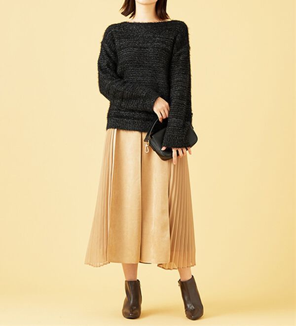 BELLUNA（ベルーナ）の「ふわふわシャギープルオーバー（ニット・セーター）」｜詳細画像