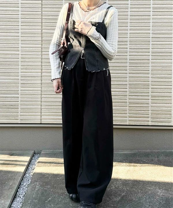 GeeRA（ジーラ）の「表面感配色メローカットソー（カットソー）」｜詳細画像