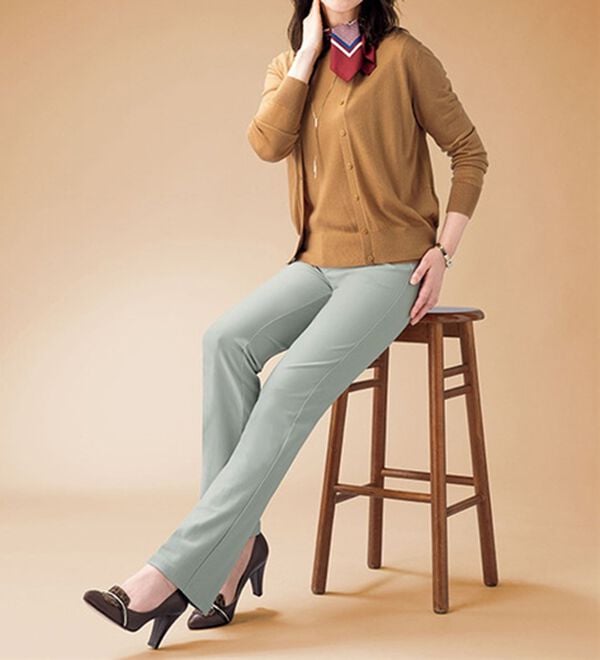 ルフラン（ルフラン）の「座・ビューティーパンツ（フルレングスパンツ）」｜詳細画像