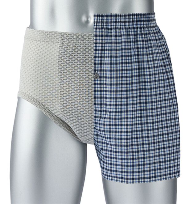 「【３枚組】＜タフガード＞いつでも安心！尿モレサポータ（メンズブリーフパンツ）」｜詳細画像