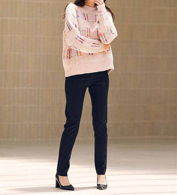 RANAN（ラナン）の「カラフルニットプルオーバー（ニット・セーター）」｜詳細画像
