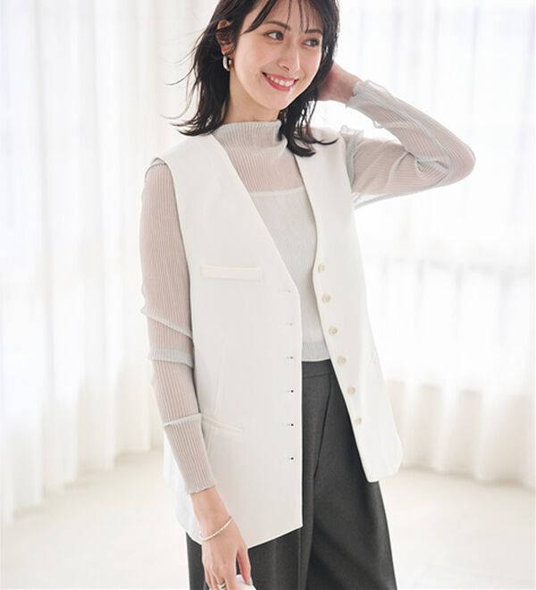 RANAN（ラナン）の「オーバーサイズジレ（ジレ）」｜詳細画像