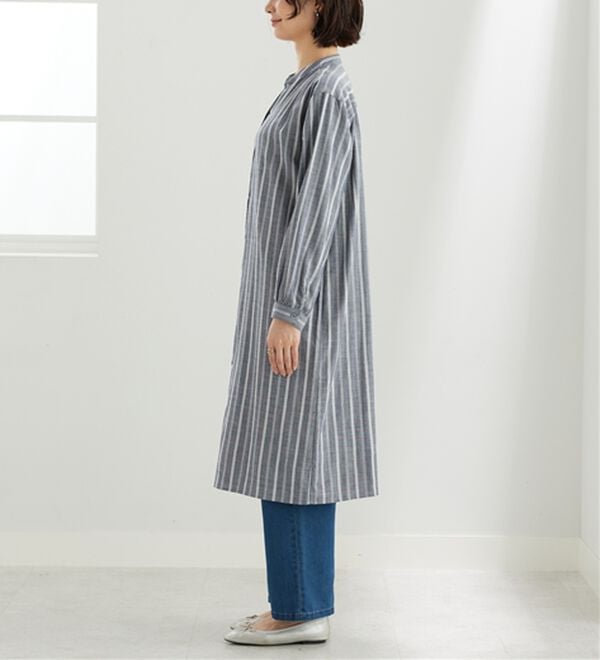 BELLUNA（ベルーナ）の「綿100％ダブルガーゼ素材ワンピース（その他ワンピース）」｜詳細画像