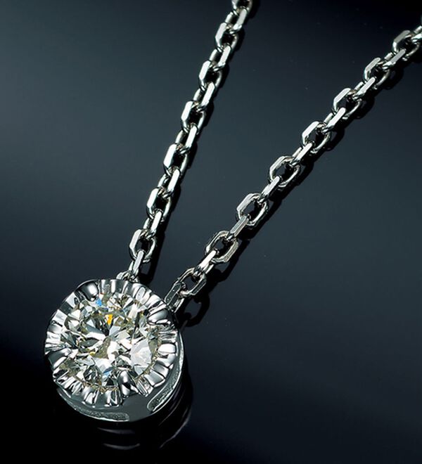 ルフラン（ルフラン）の「１８金スパークルダイヤペンダント（ネックレス・ペンダント）」｜1