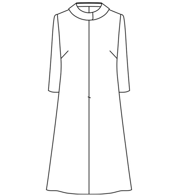 BELLUNA（ベルーナ）の「取外し可能！フリル衿ワンピースアンサンブル（ブラックフォーマル（喪服・礼服））」｜詳細画像