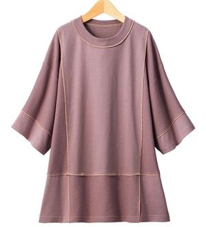 ルフラン（ルフラン）の「汗ジミ対策！ちょいかわプルオーバー（カットソー）」｜ローズ